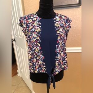 ANTHROPOLOGIE Twine and String blouse